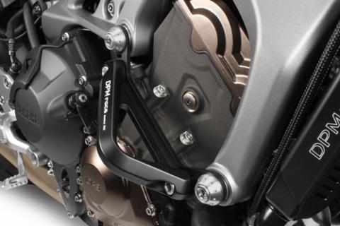 PARAMOTORE IN ALLUMINIO PER MOTO DE PRETTO MOTO YAMAHA MT 09-FZ09 2014/2016