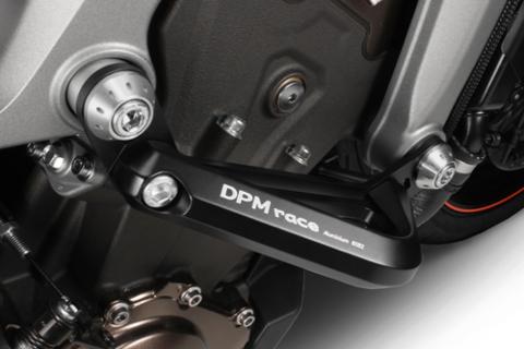 PARAMOTORE IN ALLUMINIO PER MOTO DE PRETTO MOTO YAMAHA MT 09-FZ09 2014/2016