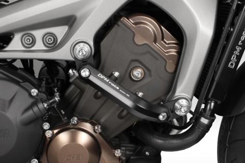PARAMOTORE IN ALLUMINIO PER MOTO DE PRETTO MOTO YAMAHA MT 09-FZ09 2014/2016