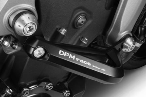 Paramotore Yamaha MT09-FZ09 2017/2020 De Pretto Moto Alluminio Anodizzato Ricavato Dal Pieno Colore Nero