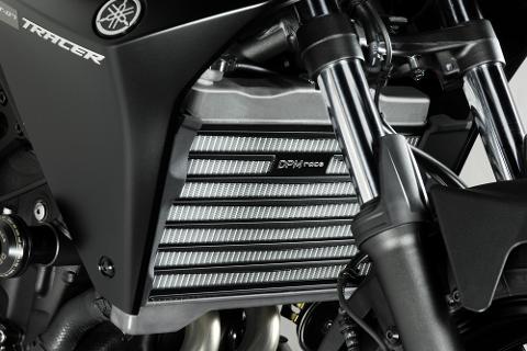 COPRIRADIATORE IN ALLUMINIO PER MOTO  DE PRETTO MOTO  Yamaha MT07 TRACER 2017-2019