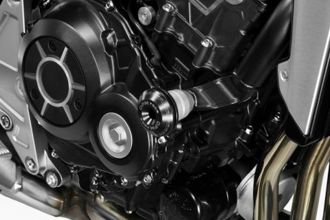 TAMPONI PARAMOTORE IN ALLUMINIO PER MOTO DE PRETTO MOTO honda CB 1000R 2018 /2020