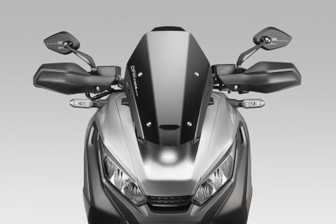 Cupolino Sportivo Honda XADV DE PRETTO MOTO EXENTIAL Alluminio Taglio Laser Verniciato a Polvere