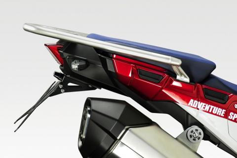 Portatarga Kit Targa  Regolabile Honda crf 1000 Africa Twin 2016-19 BASE E ADVENTURE S. de pretto Honda crf 1000 Africa Twin 2016-19