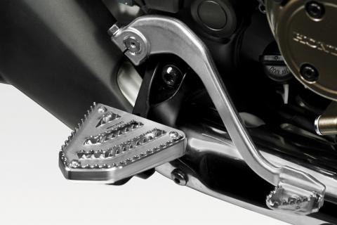 Pedane Pedalini  Guida Honda CRF 1000 Africa Twin 2016-2019 DE PRETTO MOTO COPPIA PEDANE  MULTIGRIP IN ALLUMINIO