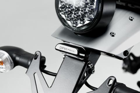 Portatarga Kit Targa  Regolabile Yamaha XSR 900 2015-2019 DE PRETTO MOTO kit targa Yamaha XSR 900 2015-2019