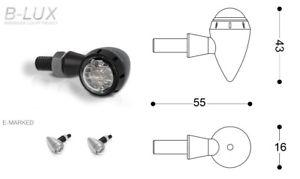 Frecce multifunzione sto posizione frecce    BARRACUDA FRECCE S-LED 3B-LUX