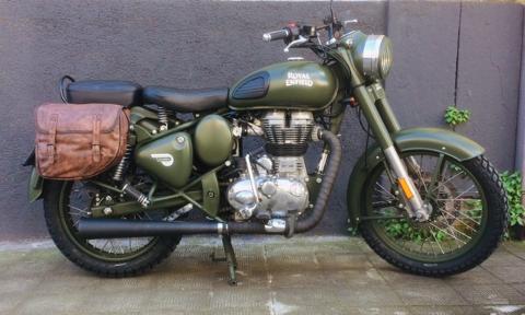 MOTO ROYAL ENFIELD  CLASSIC 500 ROYAL ENFIELD  Battle Green