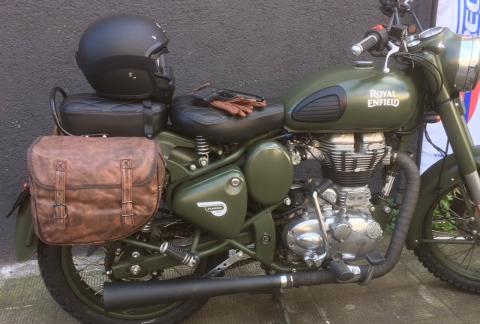 MOTO ROYAL ENFIELD  CLASSIC 500 ROYAL ENFIELD  Battle Green