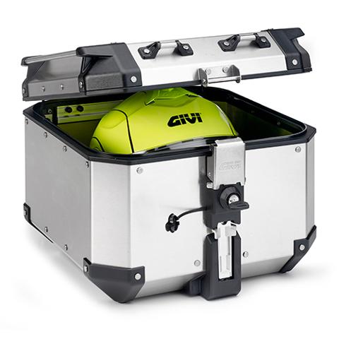 Bauletto valige  per moto in alluminio  GIVI TREKKER OUTBACK 42 LT