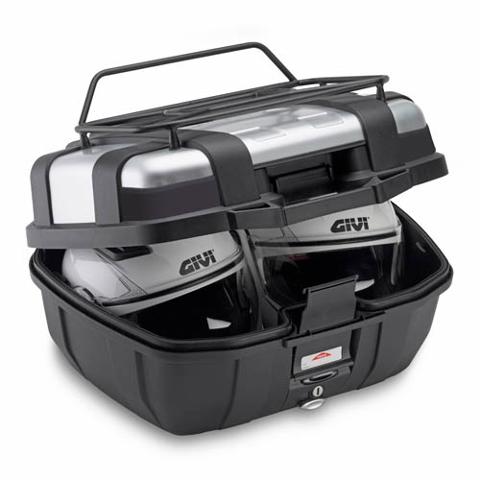Bauletto valige  per moto in alluminio  GIVI TREKKER 52