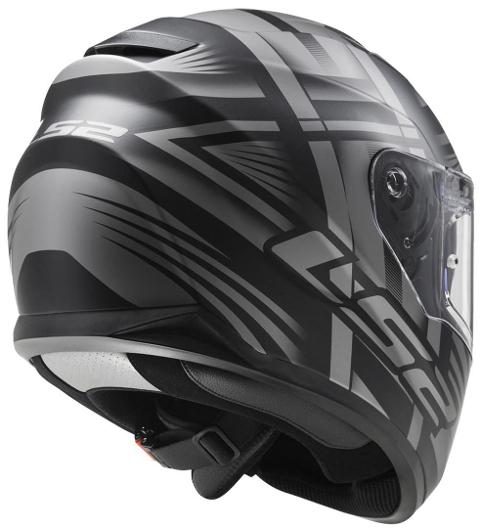 Casco integrale per moto  con visiera interna per il sole  LS2 CASCO LS 2 FF320 STREM BANG