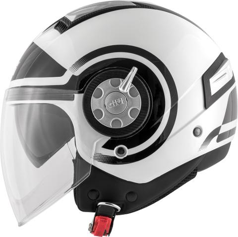 Casco jet per  Moto con visiera parasole  GIVI AIR JET