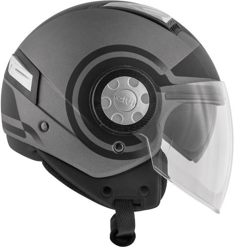 Casco jet per  Moto con visiera parasole  GIVI AIR JET