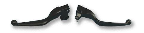 KIT LEVE CUSTOM CROME Hand Levers Chrome / Black Fits: 14-19 Sportster