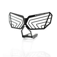 Cover faro Honda Africa Twin 2019 BARRACUDA   alluminio Anodizzato alleggerita