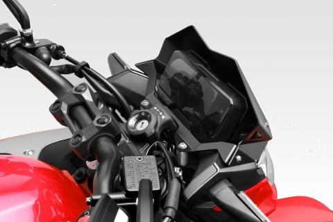 CUPOLINO "WARRIOR" HONDA CB 500 F 2020-21 DE PRETTO MOTO Cupolino Warrior Alluminio Taglio Laser Verniciato a Polvere