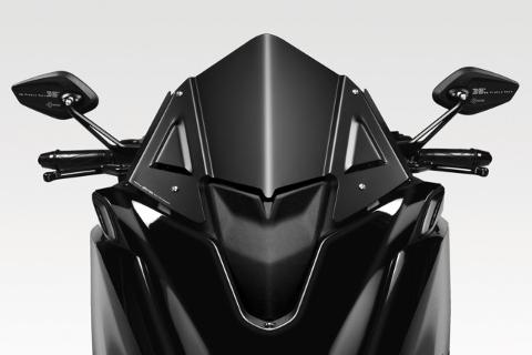 Cupolino  YAMAHA T-MAX 530 2017/19 De Pretto Moto  EXENTIAL Alluminio Taglio Laser Verniciato a Polvere