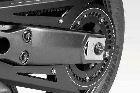 Cover Puleggia Yamaha T-Max 530 2017/19 DE PRETTO MOTO Alluminio Taglio Laser Verniciato a Polvere