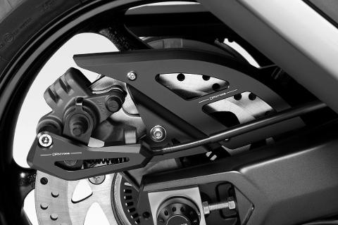Cover Disco Freno Posteriore Yamaha T-Max 530 2017/19 DE PRETTO MOTO Alluminio Anodizzato Ricavato Dal Pieno