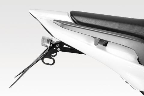 KIT TARGA  PORTATARGA HONDA  NC750S 2014-19 NC750X 2014-15 De Pretto Moto Inclinazione Variabile  Acciaio Taglio laser verniciato a polvere