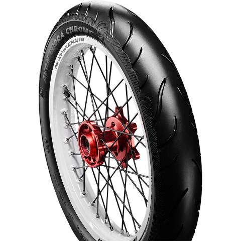 GOMMA PNEUMATICI COPERTONI MOTO  AVON AV91 WW MH90-21 56V TL
