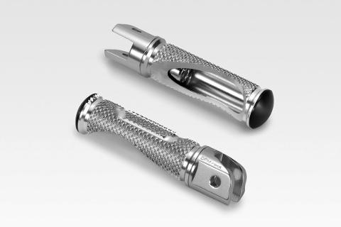 Pedane GP Guidatore Honda NC750S 2014-19 NC750X 2014-19 De Pretto Moto Richiudibili Alluminio Ricavato dal Pieno Anodizzato