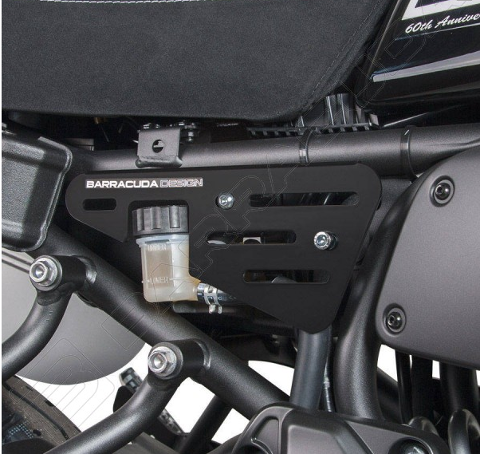 Kit Fianchetti Laterali Yamaha XSR 700 Barracuda Alluminio Anodizzato Nero