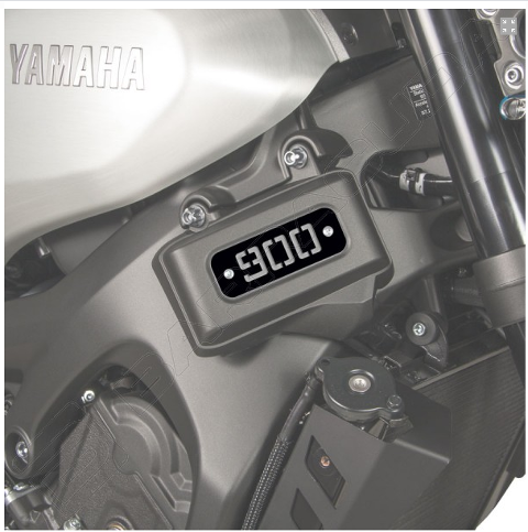 Cover Telaio Yamaha XSR 900 2015/19 Barracuda  Alluminio  Anodizzato Nero