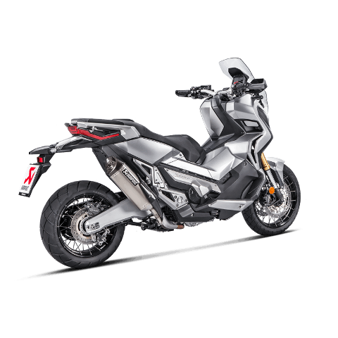 Terminale Finale Scarico Honda XADV Omologato Akrapovic Linea SLIP ON Titanio