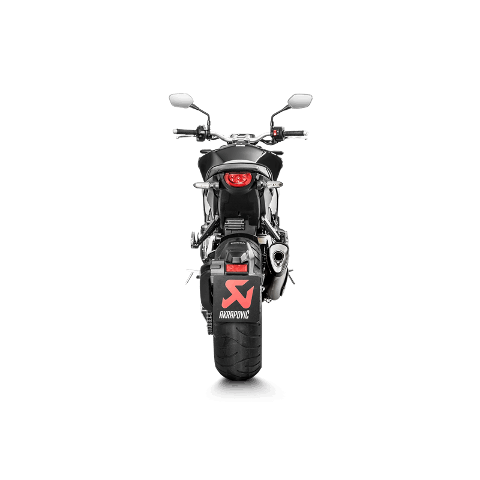 Terminale Finale Scarico Honda CB 1000 R Omologato Akrapovic SLIP ON Titanio fondello fibra di carbonio fatto a mano