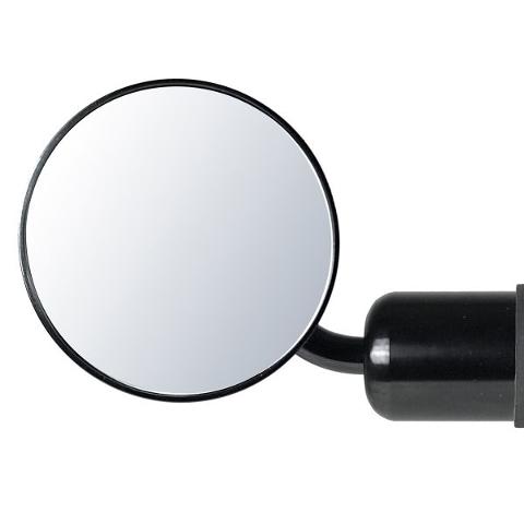 Specchio da Manubrio Universale  Chaft Alluminio Reversibile Colore Nero Non Omologato