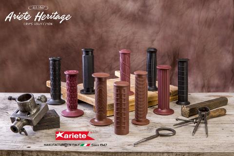 Manopole  Vintage Heritage per manubri da 22 mm  Ariete Road Grips