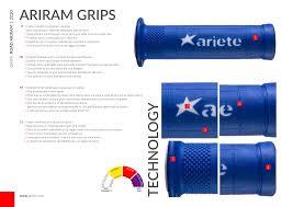 Manopole per manubri da Diametro 22 mm 7/8 pollici, estremità aperte Ariete Ariram Grips