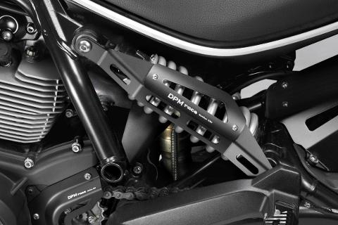 Cover Sospensione Posteriore De Pretto Moto Alluminio Taglio Laser Verniciato a Polvere