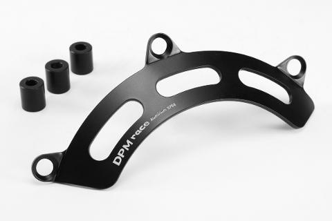 Protezione Carter Frizione Ducati Scrambler 800 2015 De Pretto Moto Alluminio Anodizzato Ricavato Dal Pieno Nero