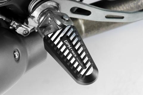 Covers Pedane Ducati Scrambler 800 2015 De Pretto Moto DARKLIGHT Anodizzato Ricavato dal Pieno