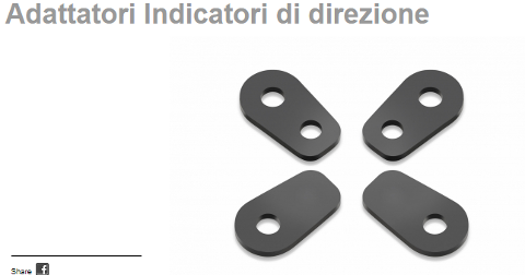 Indicatore di direzione Honda XADV RIZOMA Light Unit Led SMD