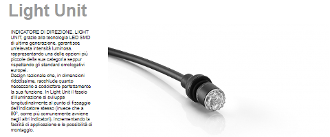 Indicatore di direzione Honda XADV RIZOMA Light Unit Led SMD