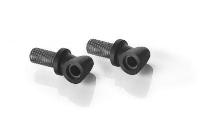 Supporto in tecnopolimero per indicatori Light Unit RIZOMA innesto in acciaio inox