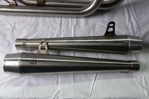 TERMINALI SCARICO COMPLETO DI COLLETORI  OMOLOGATO  ROYAL ENFIELD  650 INTERCEPTOR 2IN 2 BS EXHAUST ROYAL ENFIELD  650 INTERCEPTOR CONTINENTAL GT