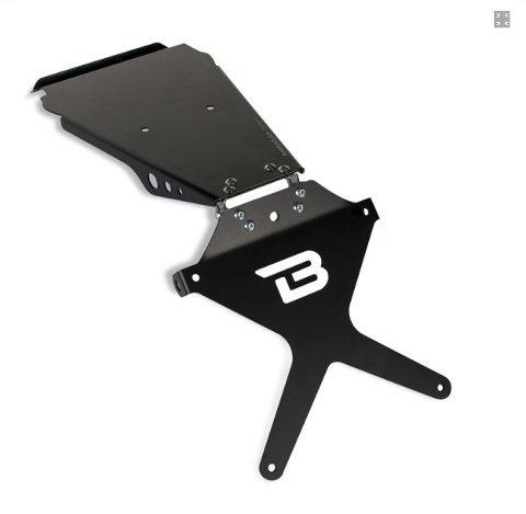 Kit Targa Triumph Street Twin 2015-2020  Alluminio Reclinabile barracuda Triumph Street Twin