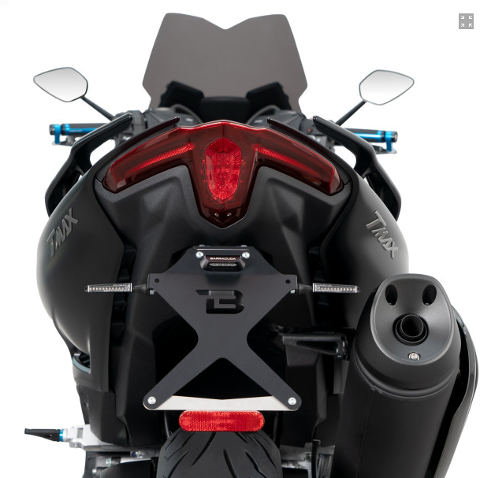 Kit Targa Yamaha Tmax 560 2020 Barracuda Alluminio Reclinabile