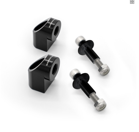 Kit Attacco Specchietto a manubrio TMAX 560 2020 Barracuda Alluminin CNC