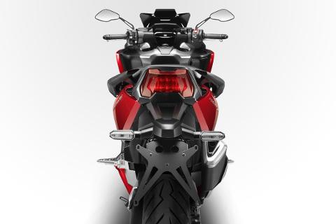 Portatarga kit targa regolabile Honda  Forza 750 2021 De Pretto moto portatarga regolabile ITALIAN LICENCE PLATE KIT