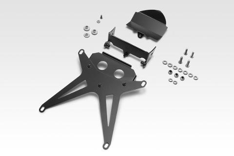 Portatarga kit targa regolabile Honda  Forza 750 2021 De Pretto moto portatarga regolabile ITALIAN LICENCE PLATE KIT