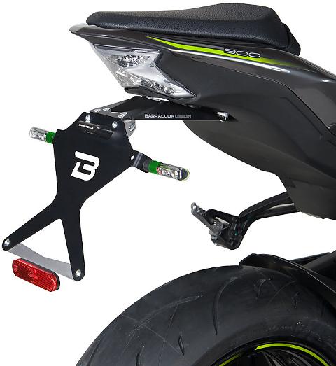 kit targa portatarga regolabile Kawasaki  barracuda  kawasaki Z 900 2020   Kawasaki Z900 (2017-2019)
