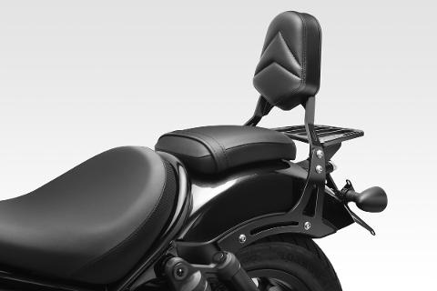 Portapacchi Honda Rebel CMX 1100 2021 DPM RACE dedicato esclusivamente allo schienalino