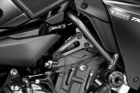 Kit Supporti Motore MT 07 2021 DPM RACE  Alluminio Ricavati Dal Pieno