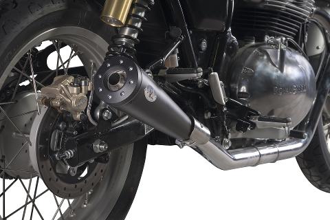 Scarico slip-on Royal Enfield OMOLOGATO V-PERFORMANCE Coppia scarichi  Slip-on Royal Enfield intercptor & continental gt